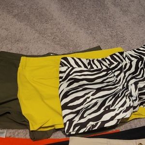 6 size 16 shorts. All size 16.